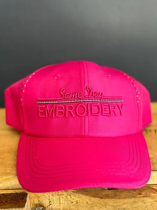 3D Embroidery On A Cap Excluding Set up Fee