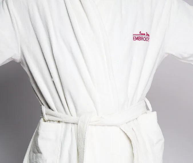 Gown (Front Pocket Size Only) - Embroidery Including Set up Fee