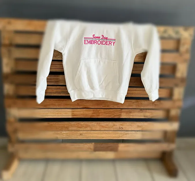 A4 Size Embroidery (For Work suits, T-shirts, PPEs, Etc.) Excluding Set up Fee